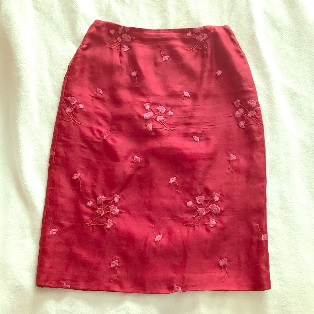 TOCCA silk organza skirt sz 6